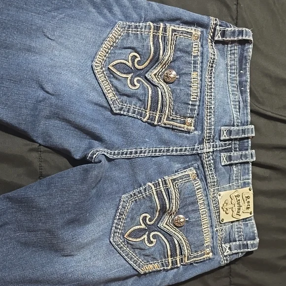 Rock Revival 34x32 Jeans Only Worn Once, Perfect Condition - Picture 1 of 7